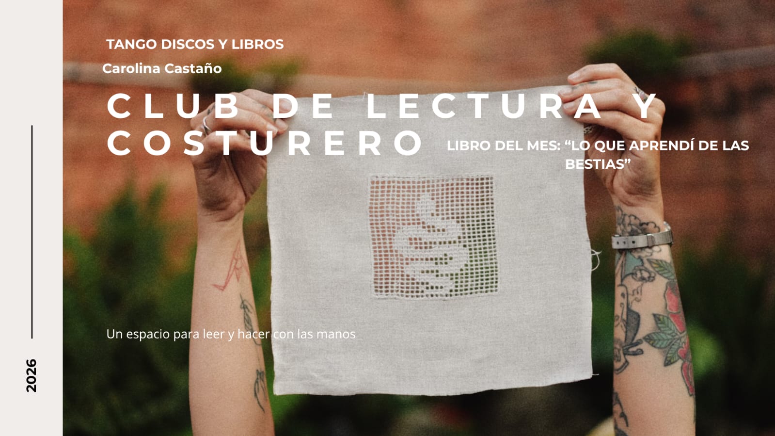 CLUB DE LECTURA Y COSTURERO