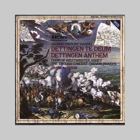 DETTINGEN TE DEUM | HANDEL, PRESTON