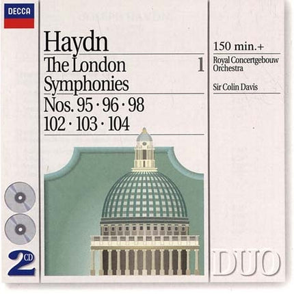 HAYDN: LONDON SYMPHONIES NOS.95,96,98,102,103 | HAYDN, DAVIS, ORCHESTRA