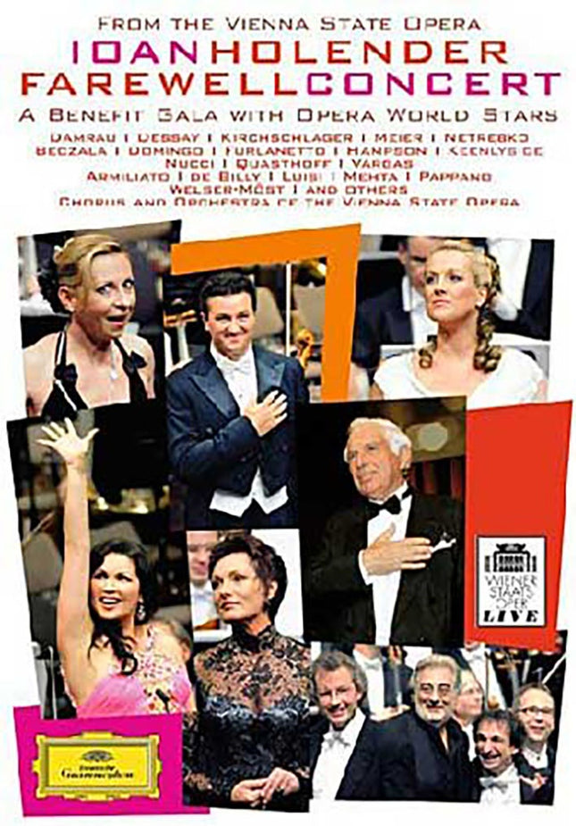 IOAN HOLENDER FAREWELL CONCERT FROM THE VIENNA STA | ARTISTAS VARIOS, AUTORES VARIOS