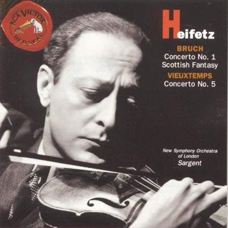 CONCERTO NO. 1/SCOTTISH FANTASY/CONCERTO NO.5 | HEIFETZ, SARGENT