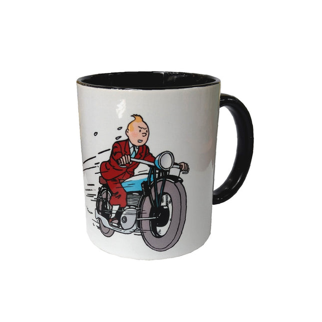 MUG TINTIN MOTO NUEVA