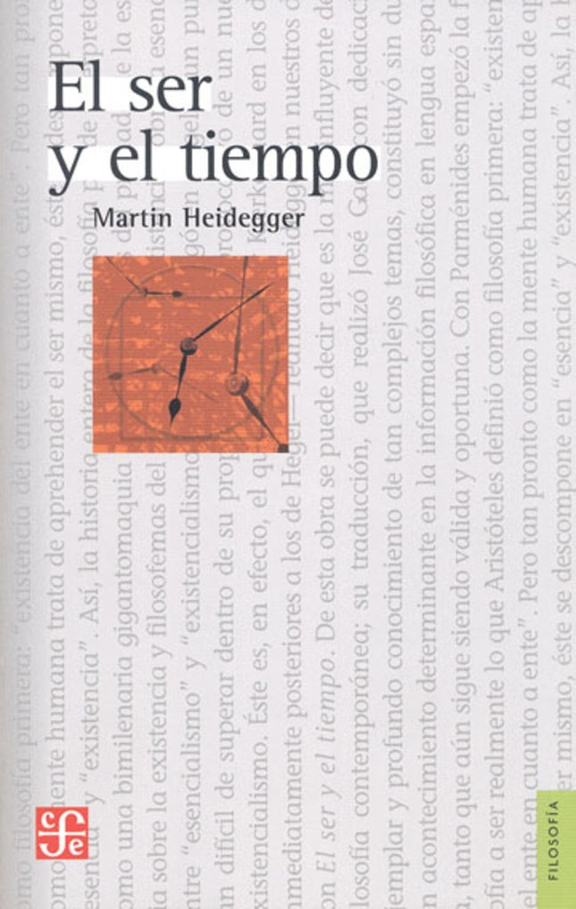 EL SER Y EL TIEMPO  | MARTIN HEIDEGGER