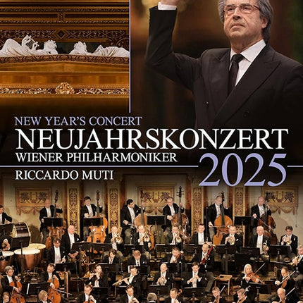 NEUJAHRSKONZERT 2025 | WIENER PHILHARMONIKER, MUTI