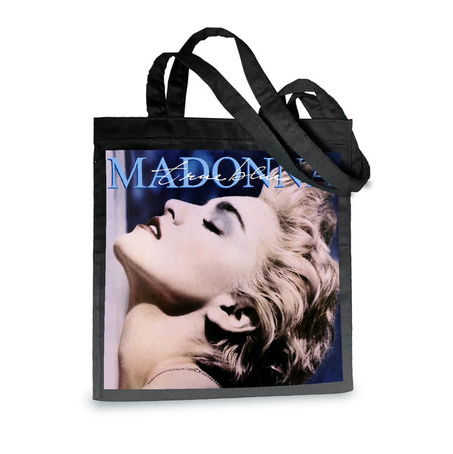 TOTEBAG NEGRA MADONNA TRUE BLUE | MADONNA