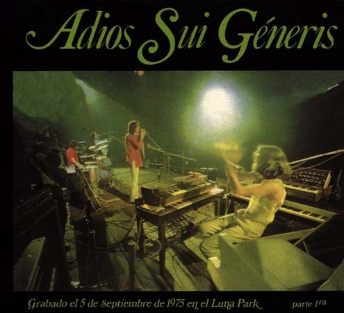 ADIOS SUI GENERIS PARTE 1RA | SUI GENERIS