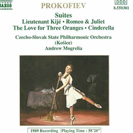 SUITES: LIEUTENANT KIJE, ROMEO & JULIET, | SLOVAK RADIO SYMPHONY ORCHESTRA,