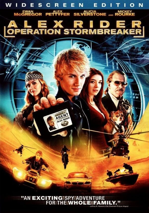 ALEX RIDER OPERACION STORMBREAKER | MCGREGOR, JOHANSON
