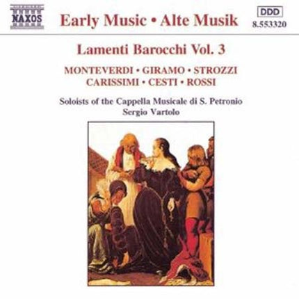 LAMENTI BAROCCHI VOL. 3 | MONTEVERDI, MUSICA