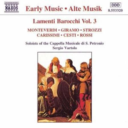 LAMENTI BAROCCHI VOL. 3 | MONTEVERDI, MUSICA