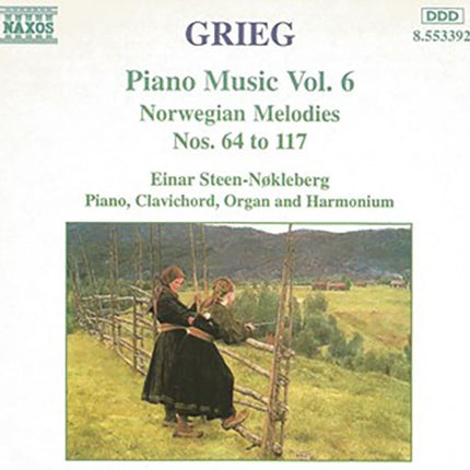 PIANO MUSIC VOL 6 NOS. 64 TO 117 | AUTORES VARIOS, GRIEG