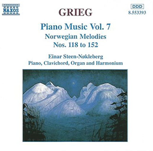 PIANO MUSIC VOL.7>NORWEGIAN MELODIES NO. | GRIEG, STEEN-NOKLEBERG