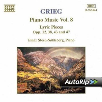 PIANO MUSIC VOL. 8 > LYRIC PIECES OPP.12 | GRIEG, STEEN-NOKLEBERG