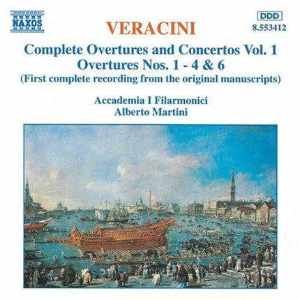 COMPLETE OVERTURES AND CONCERTOS VOL. 1: OVERTURES | VERACINI, MARTINI y otros