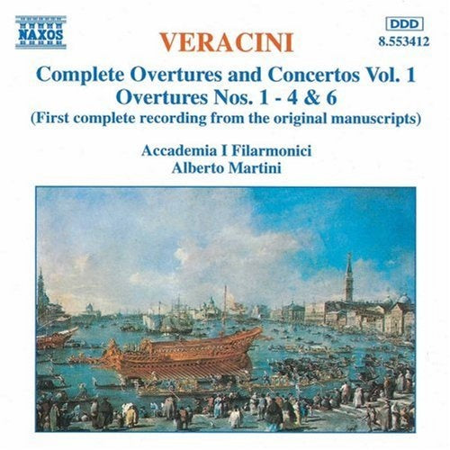 COMPLETE OVERTURES AND CONCERTOS VOL. 1: OVERTURES | VERACINI, MARTINI y otros