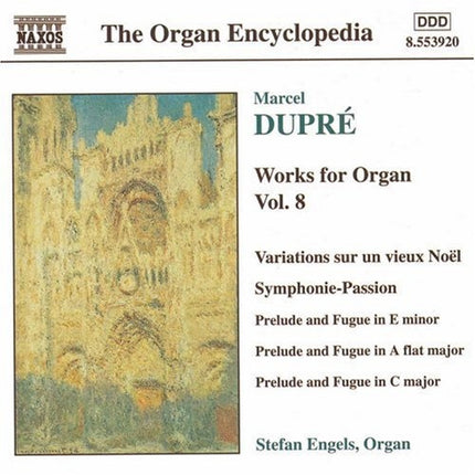 WORKS FOR ORGAN VOL. 8 > VARIATIONS SUR | DUPRE, ENGELS