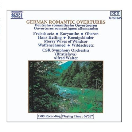 GERMAN ROMANTIC OVERTURES | AUTORES VARIOS