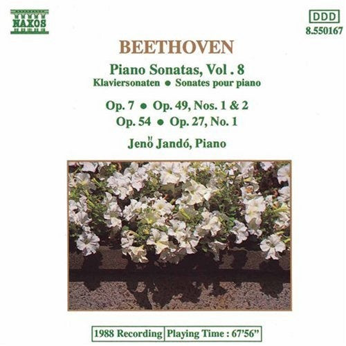 PIANO SONATAS VOL. 8 | BEETHOVEN, JANDO