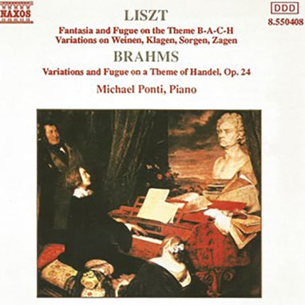 FANTASIA AND FUGUE ON THE THEME BACH, VA | , PONTI