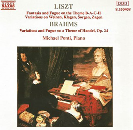 FANTASIA AND FUGUE ON THE THEME BACH, VA | , PONTI