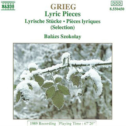 LYRIC PIECES (SELECTION) | GRIEG, SZOKOLAY