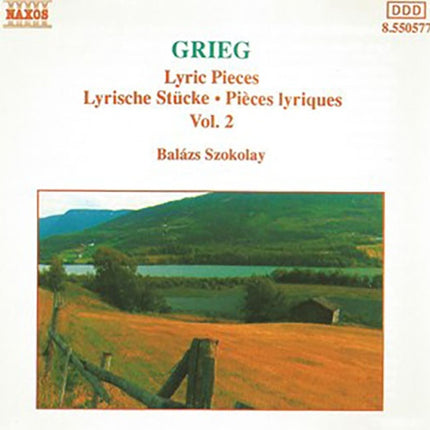 LYRIC PIECES VOL. 2 | GRIEG, SZOKOLAY