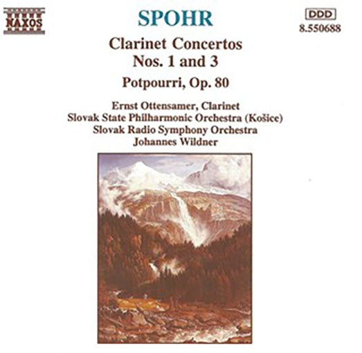 CLARINET CONCERTOS NOS. 1 & 3/POTPOURRI, OP.80 | SPOHR, OTTENSAMER y otros