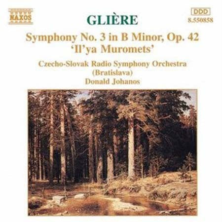 SYMPHONY N.3 IN B MINOR OP.42 | SLOVAK RADIO SYMPHONY ORCHESTRA, GLIERE y otros