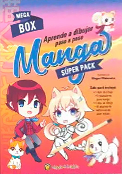 MEGA BOX. COMO DIBUJAR MANGA | EL GATO DE HOJALATA