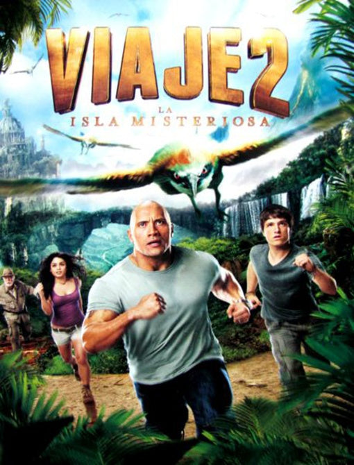 VIAJE 2 LA ISLA MISTERIOSA | JOHNSON, HUTCHERSON