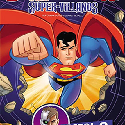 SUPERMAN DC COMICS SUPER VILLANOS METALO | DIBUJOS ANIMADOS