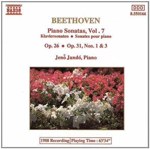 PIANO SONATAS VOL.7 OP.26. OP 31 NOS 1&3 | ARTISTAS VARIOS, BEETHOVEN