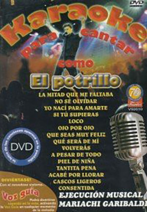 KARAOKE PARA CANTAR COMO EL POTRILLO | ARTISTAS VARIOS