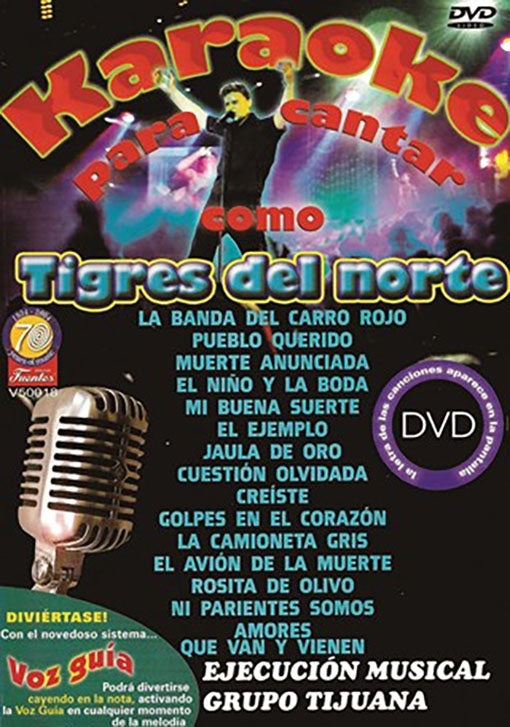 KARAOKE PARA CANTAR COMO LOS TIGRES DEL | LOS TIGRES DEL NORTE
