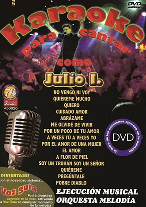 KARAOKE PARA CANTAR COM JULIO I. | AUTORES VARIOS