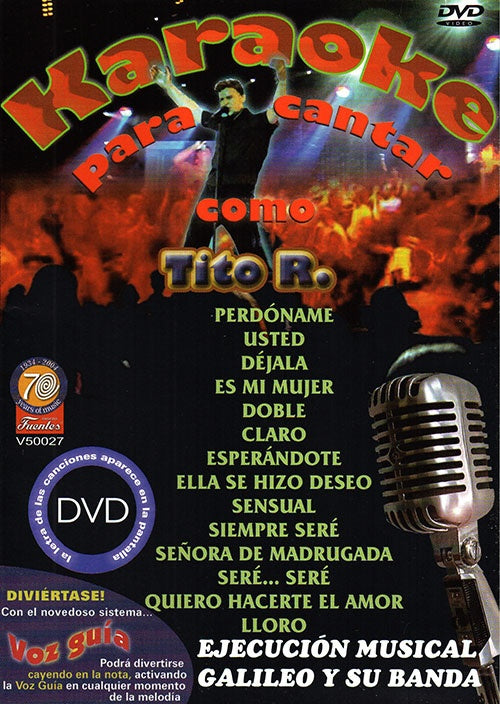 KARAOKE PARA CANTAR COMO | TITO ROJAS