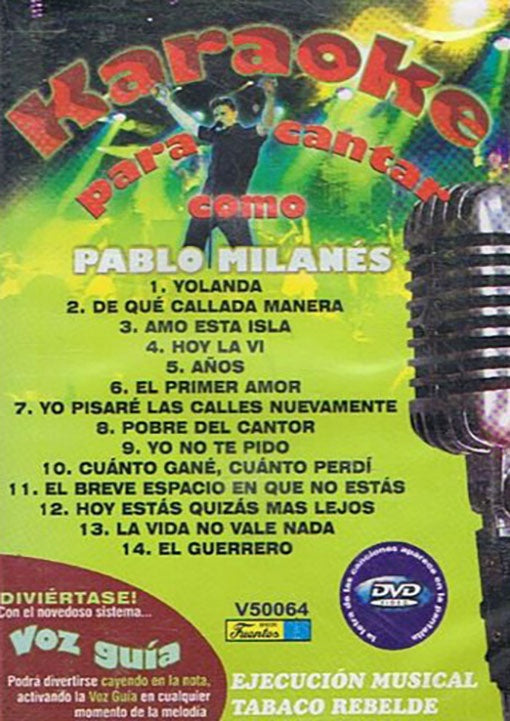 PARA CANTAR COMO PABLO MILANES | AUTORES VARIOS