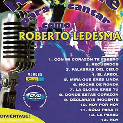 KARAOKE PARA CANTAR COMO ROBERTO LEDESMA | AUTORES VARIOS