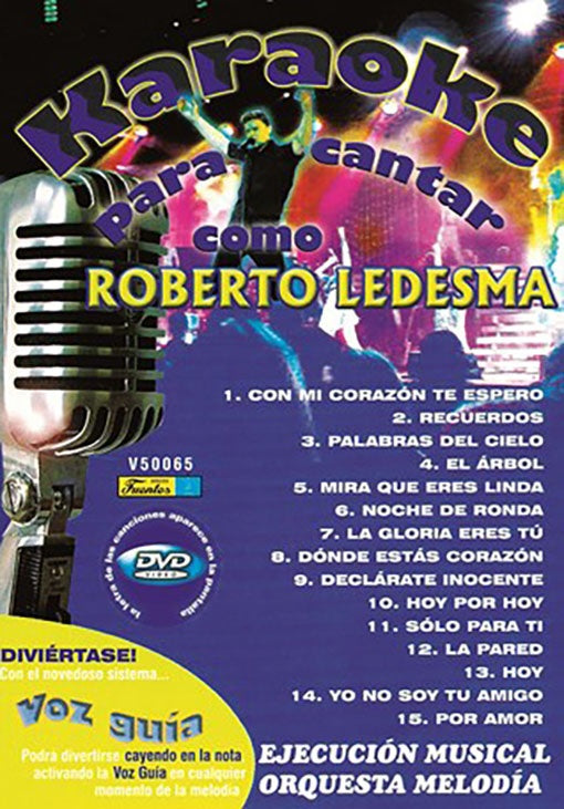 KARAOKE PARA CANTAR COMO ROBERTO LEDESMA | AUTORES VARIOS
