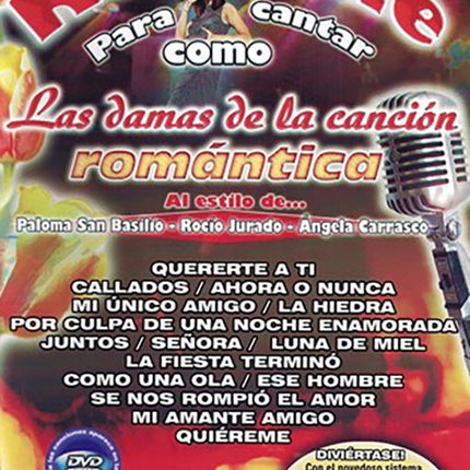 KARAOKE PARA CANTAR COMO LAS DAMAS DE LA CANCION R | AUTORES VARIOS