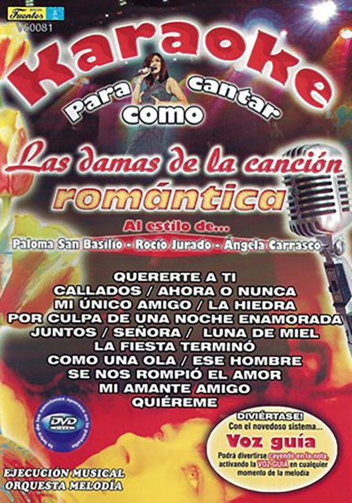 KARAOKE PARA CANTAR COMO LAS DAMAS DE LA CANCION R | AUTORES VARIOS