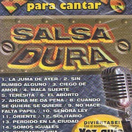KARAOKE PARA CANTAR SALSA DURA | AUTORES VARIOS