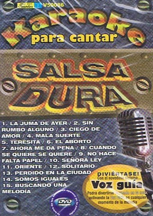 KARAOKE PARA CANTAR SALSA DURA | AUTORES VARIOS
