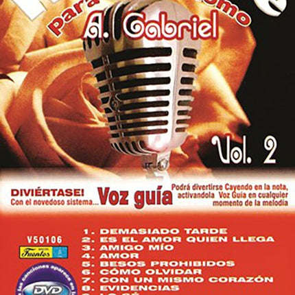 PARA CANTAR COMO A. GABRIEL VOL. 2 | AUTORES VARIOS