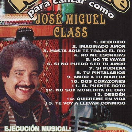 KARAOKE PARA CANTAR COMO | JOSE MIGUEL CLASS