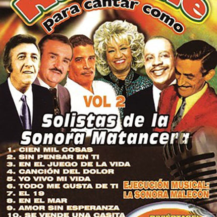 KARAOKE PARA CANTAR COMO VOL2 | LA SONORA MATANCERA