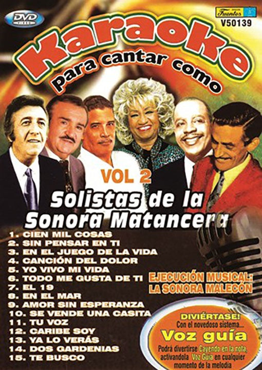 KARAOKE PARA CANTAR COMO VOL2 | LA SONORA MATANCERA