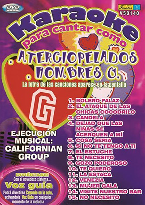 PARA CANTAR COMO ATERCIOPELADOS/HOMBRES | AUTORES VARIOS