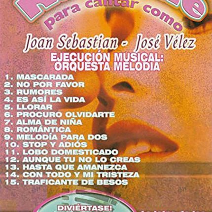 KARAOKE PARA CANTAR COMO JOAN SEBASTIAN/ | JOAN SEBASTIAN