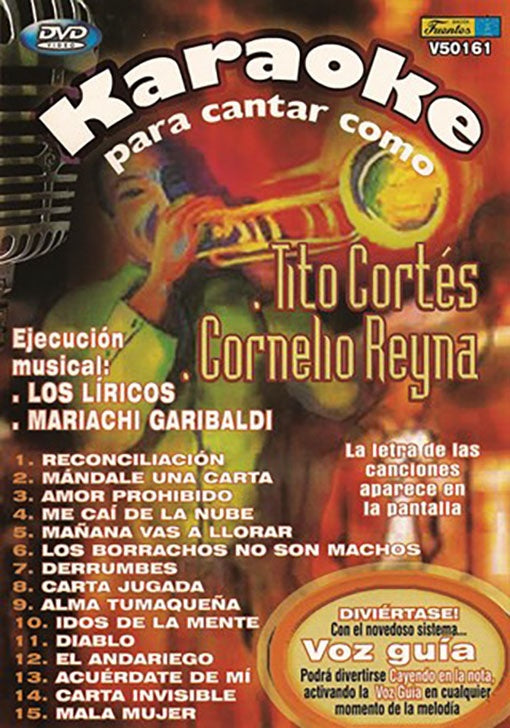 KARAOKE PARA CANTAR COMO TITO CORTEZ/COR | CORTEZ, REYNA